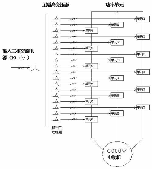 高压节电器的主电路图